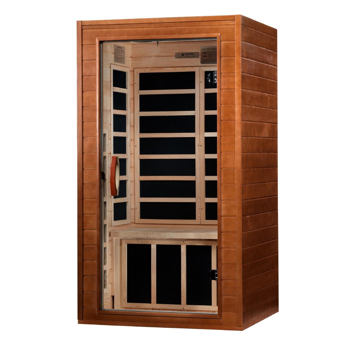 Golden Designs Dynamic Avila 1–2 Person Low EMF FAR Infrared Sauna