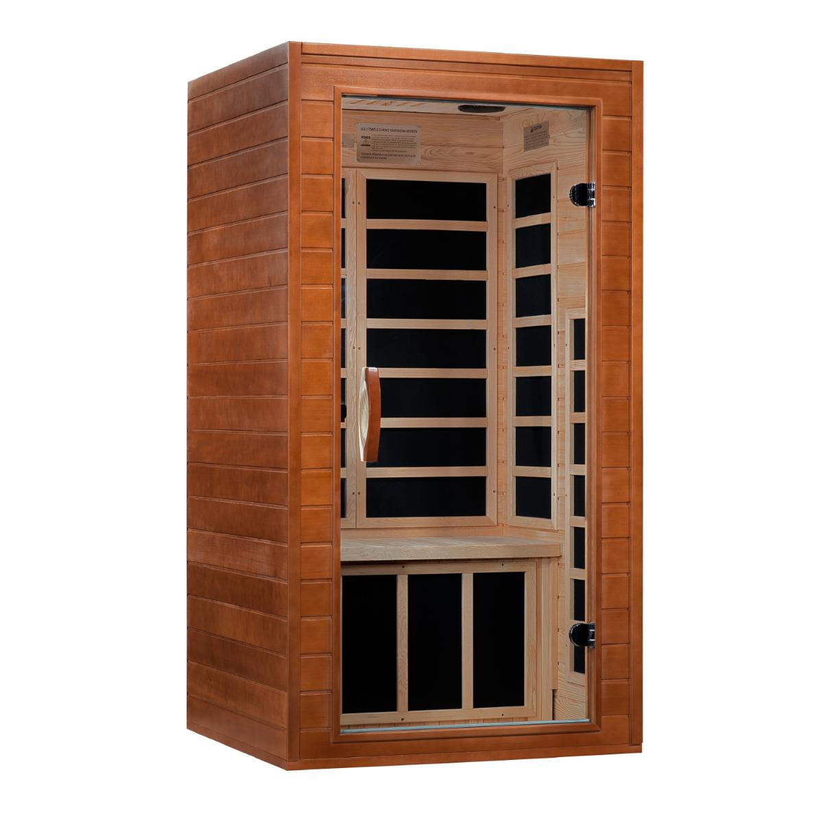 Golden Designs Dynamic Avila 1–2 Person Low EMF FAR Infrared Sauna