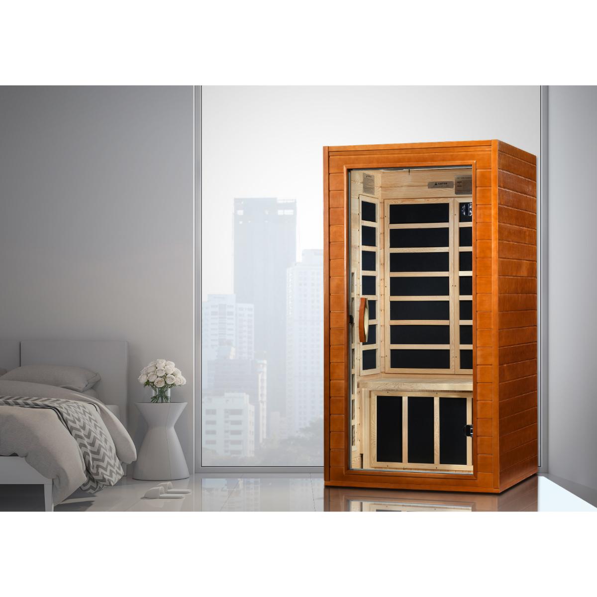 Golden Designs Dynamic Avila 1–2 Person Low EMF FAR Infrared Sauna