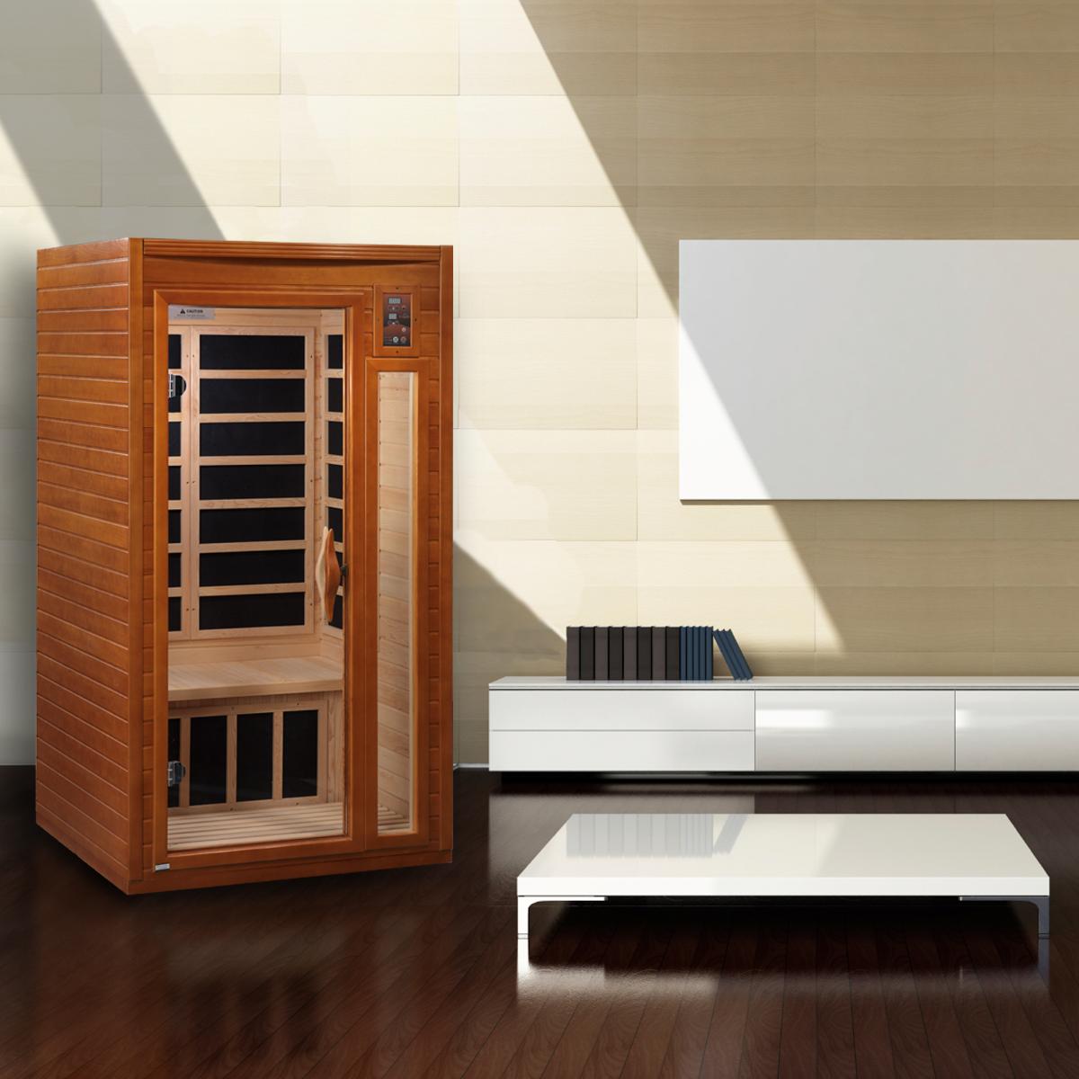 Golden Designs Dynamic Barcelona – 1–2 Person Low EMF Infrared Sauna