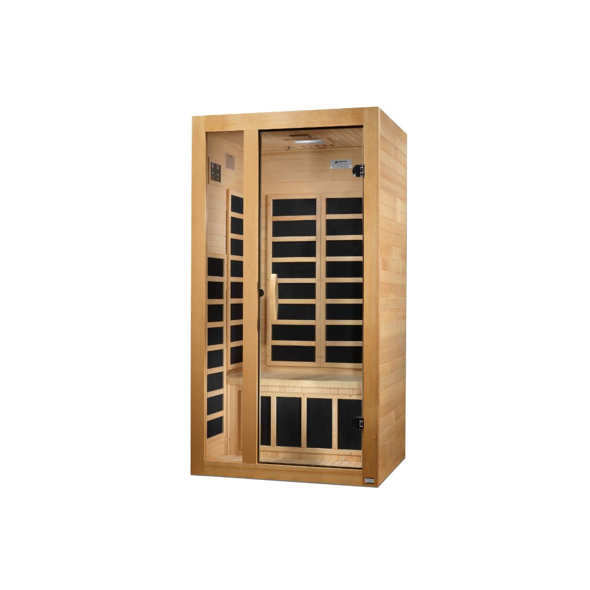 Golden Designs Dynamic Gracia 1-2 Person Low EMF FAR Infrared Sauna