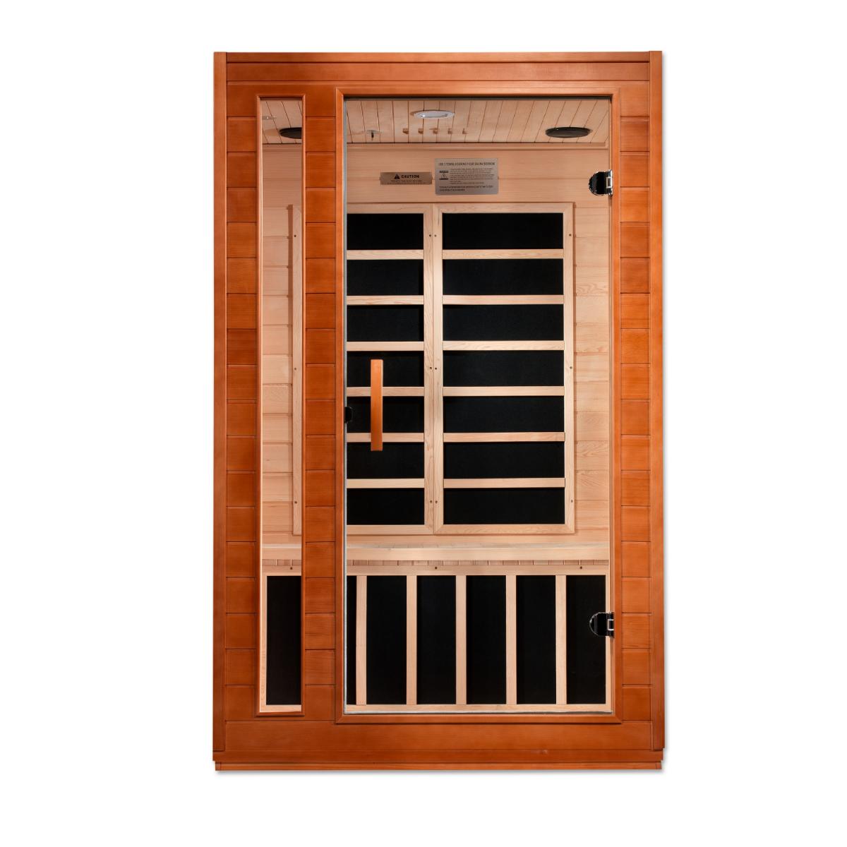 Golden Designs Dynamic Cordoba Elite – 2 Person Ultra Low EMF Infrared Sauna