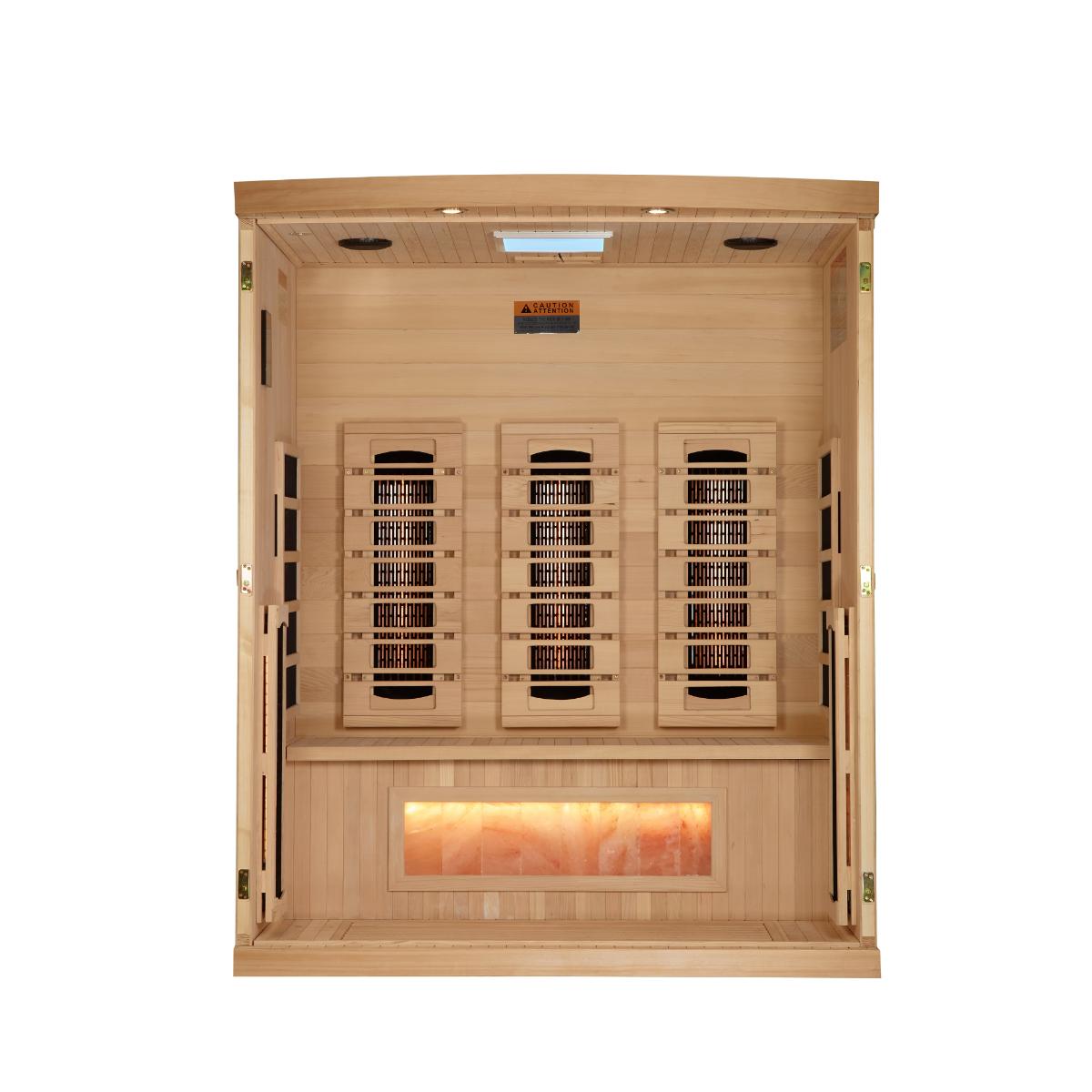 Golden Designs GDI-8030-03 – 3 Person Full Spectrum Infrared Sauna