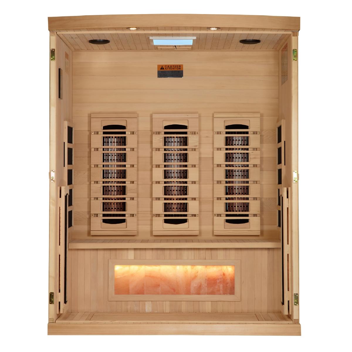 Golden Designs GDI-8030-03 – 3 Person Full Spectrum Infrared Sauna