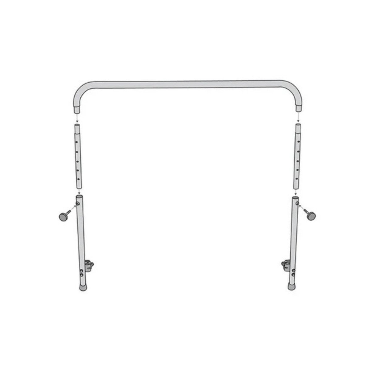 JumpSport Quick - Release Handle Bar - For 44" Trampoline - Jumpsport Accessory by Jumpsport