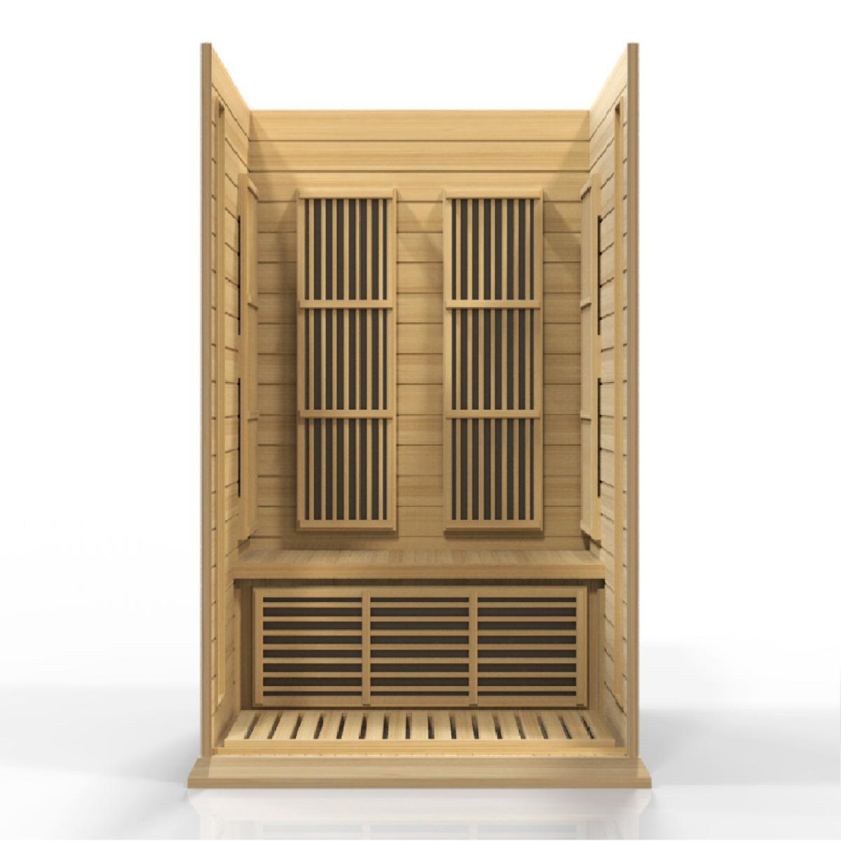 Golden Designs Maxxus Toulouse – 2 Person Low EMF Infrared Sauna