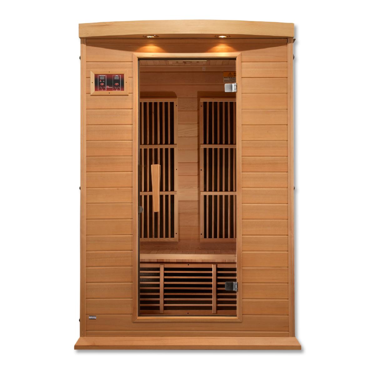 Golden Designs Maxxus Toulouse – 2 Person Low EMF Infrared Sauna