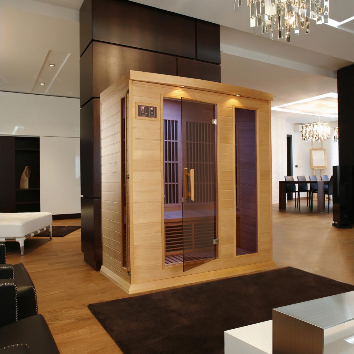 Golden Designs Maxxus MX-K306 – 3 Person Low EMF Infrared Sauna
