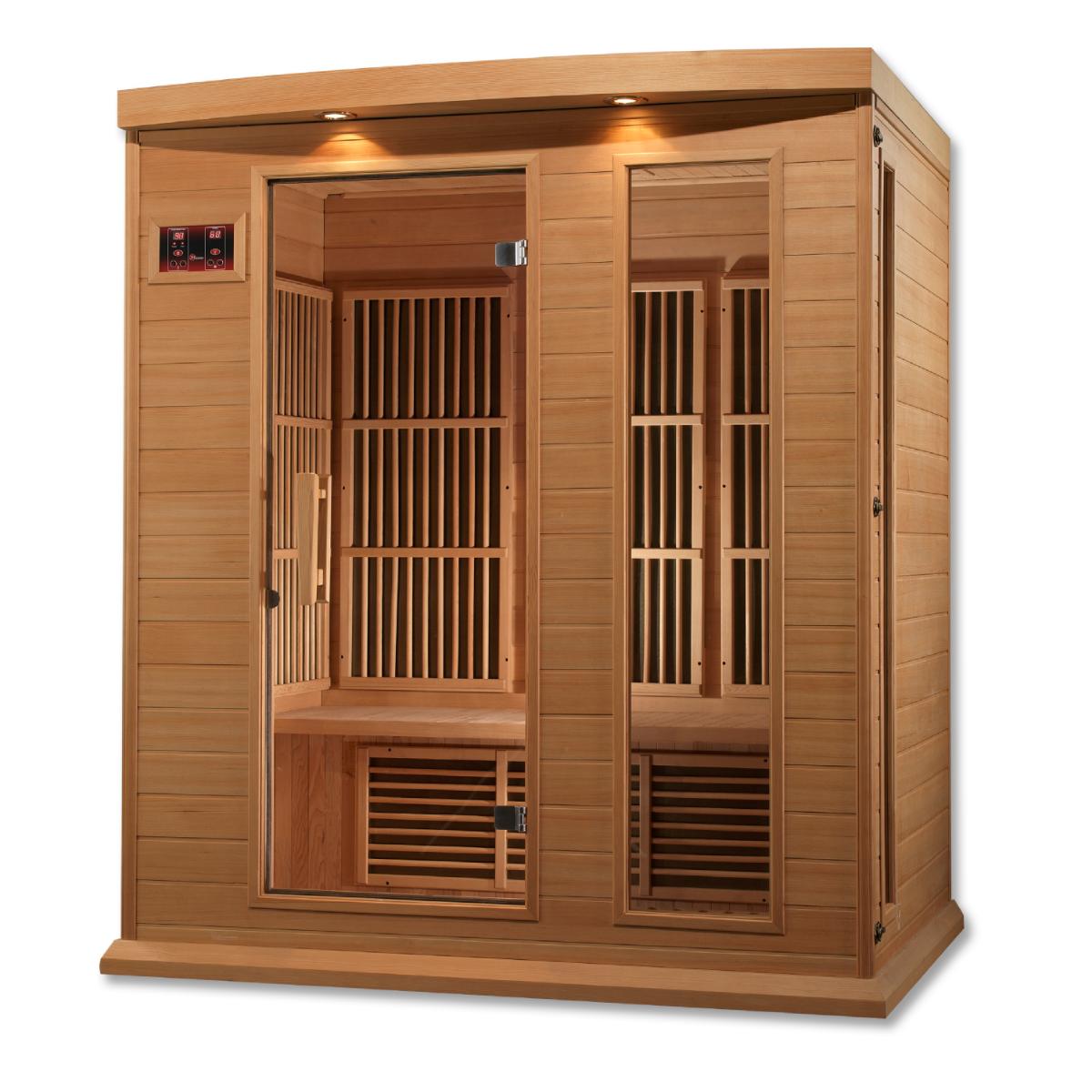 Golden Designs Maxxus MX-K306 – 3 Person Low EMF Infrared Sauna