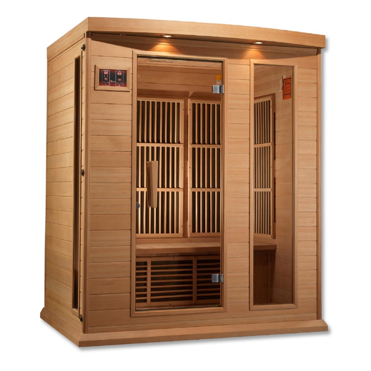 Golden Designs Maxxus MX-K306 – 3 Person Low EMF Infrared Sauna