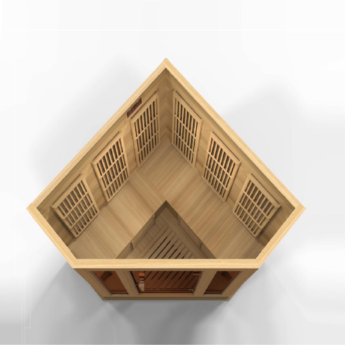 Golden Designs Maxxus MX-K356-01 – 3 Person Low EMF Infrared Sauna01