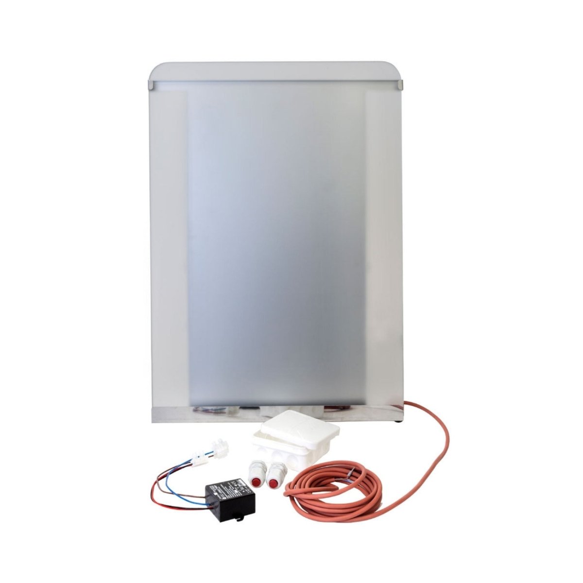 Harvia The Wall SWS60 electric sauna heater wiring shown