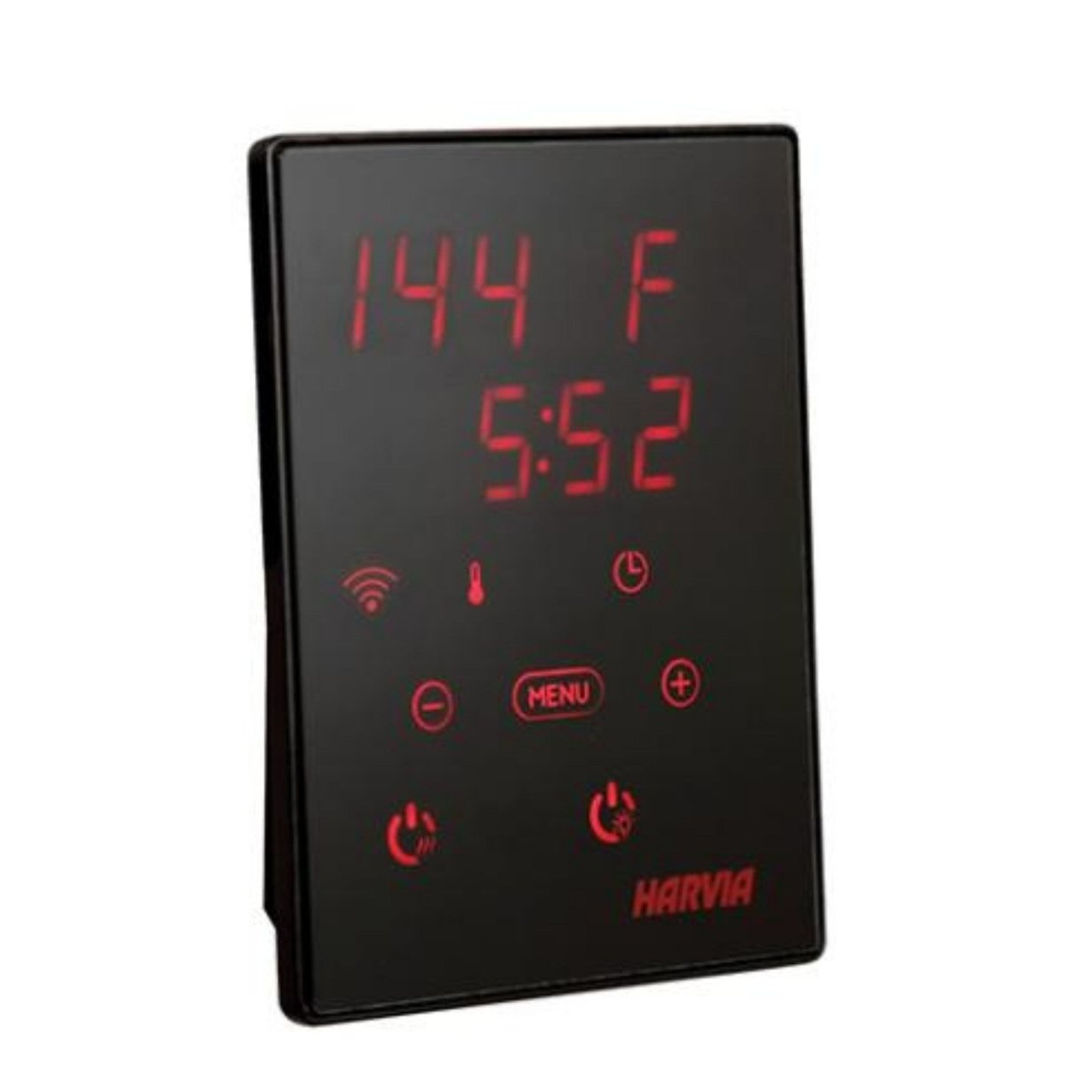 Harvia Xenio CX45 sauna control unit with digital touchscreen display