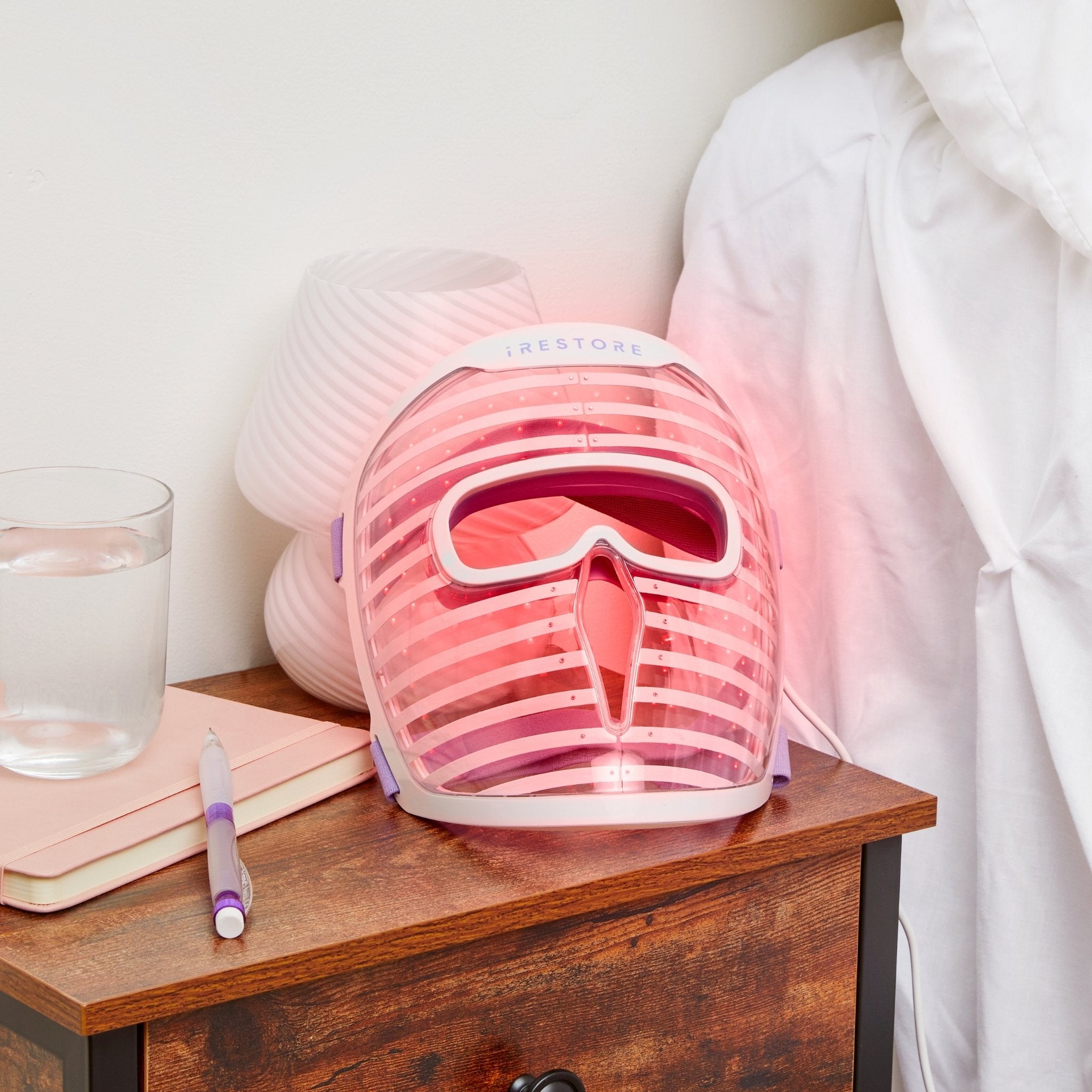 iRESTORE Illumina Face Mask - Full-Face Red Light Therapy Device
