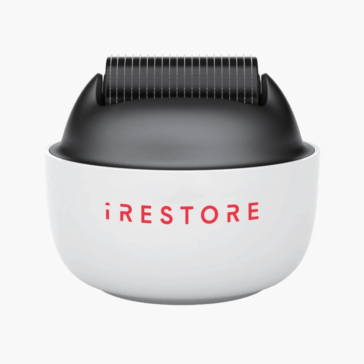 iRestore scalp massager device designed to stimulate circulation and relax scalp