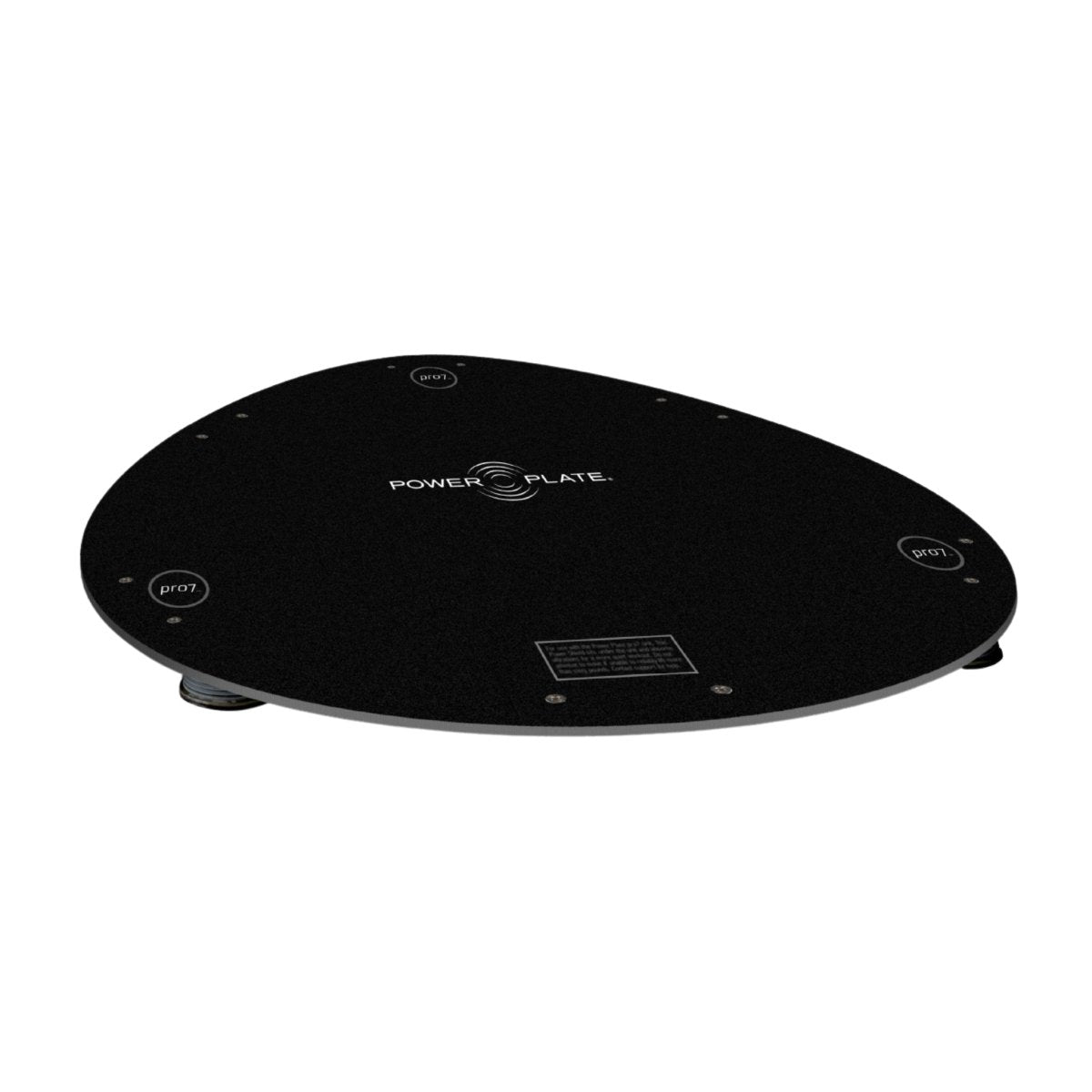 Power Plate pro8 replacement platform deck with textured surface and vibration zones labeled
