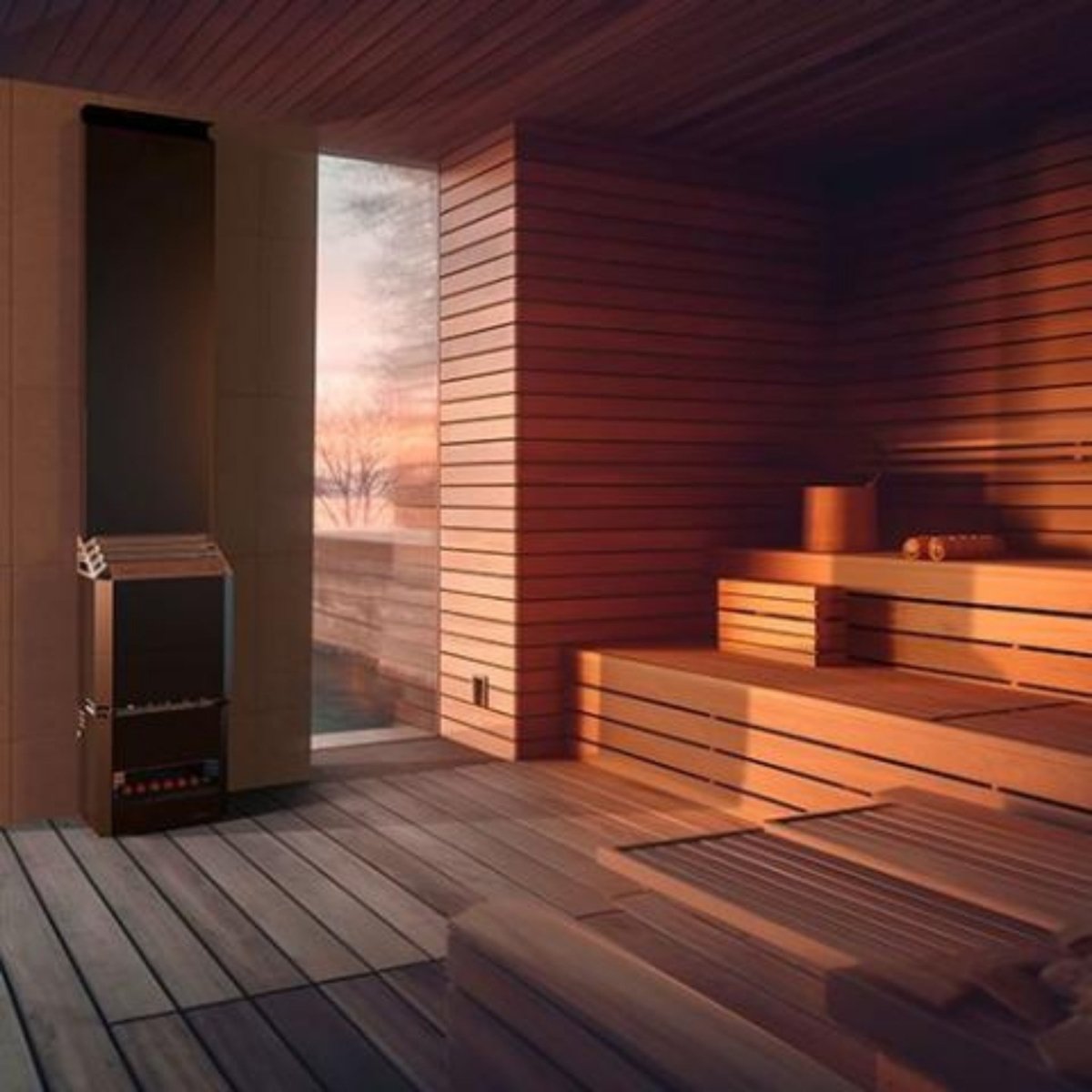Saunum Air 7 Sauna Heater - Sauna Heater by My Energy Flow