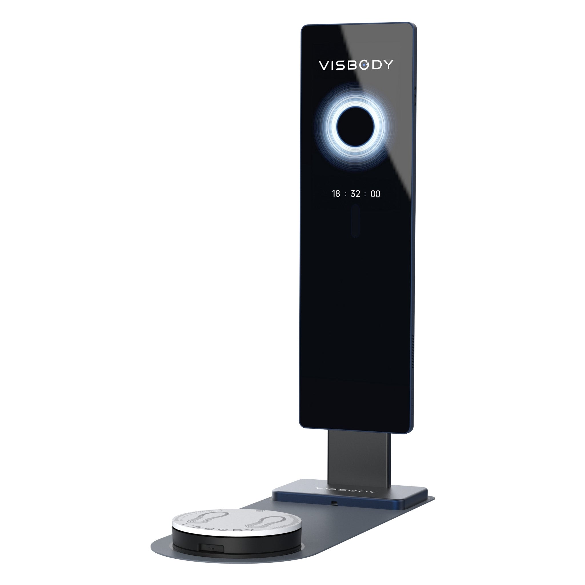 Front view of Visbody M30 3D body scanner for body composition and health analysis