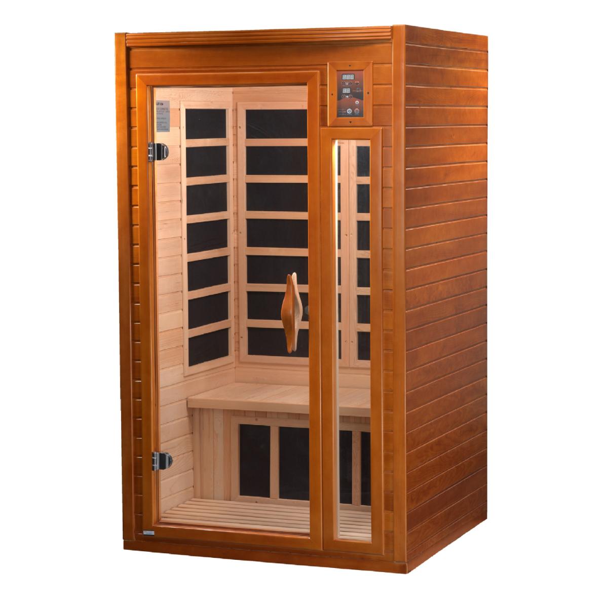 Golden Designs Dynamic Barcelona – 1–2 Person Low EMF Infrared Sauna