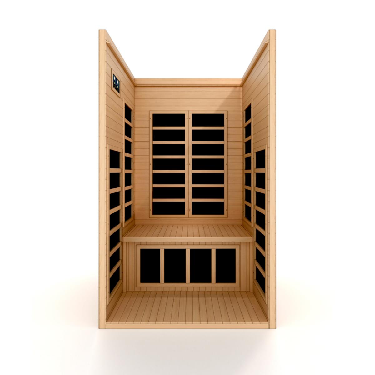 Golden Designs Dynamic Gracia 1-2 Person Low EMF FAR Infrared Sauna