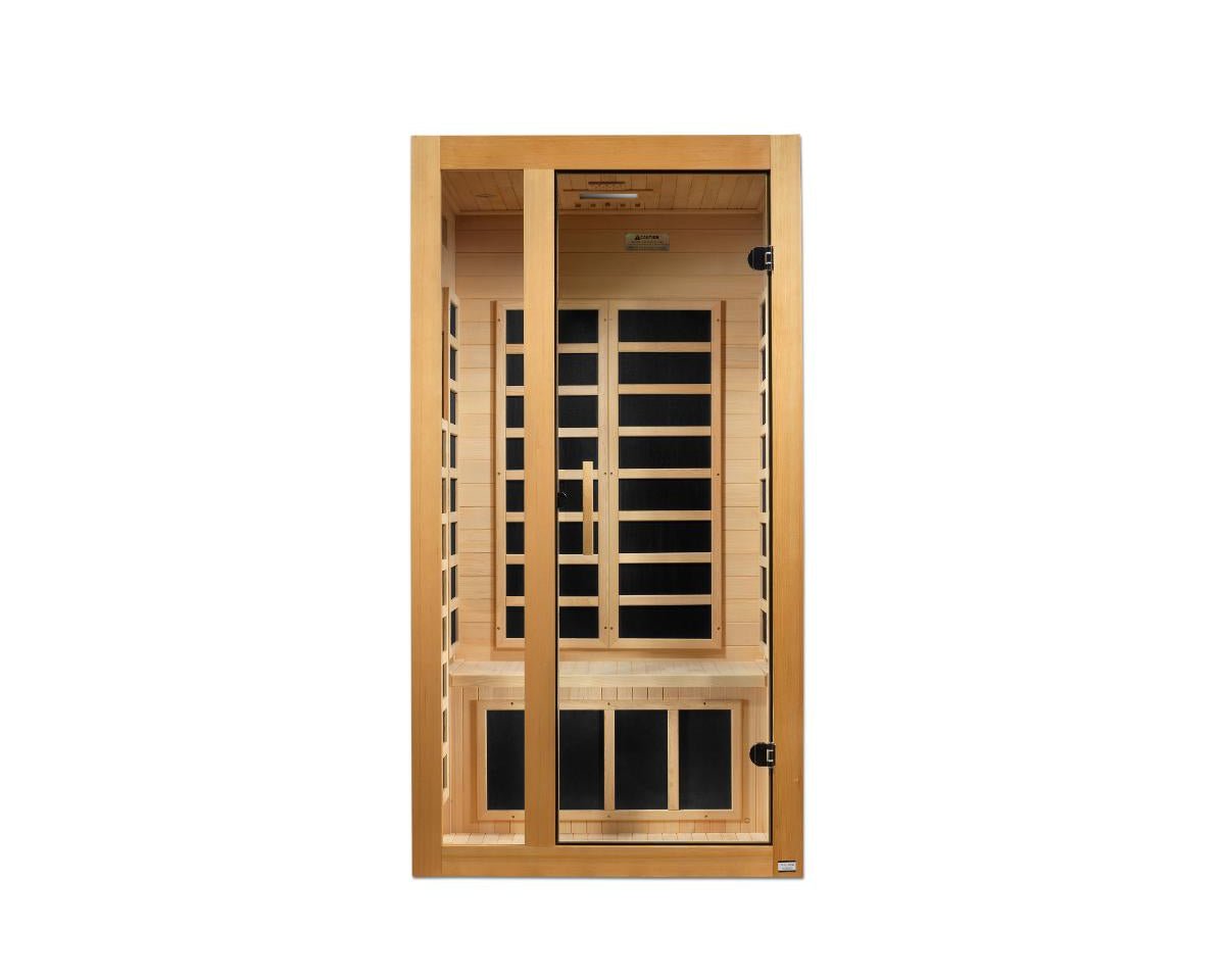 Golden Designs Dynamic Gracia 1-2 Person Low EMF FAR Infrared Sauna