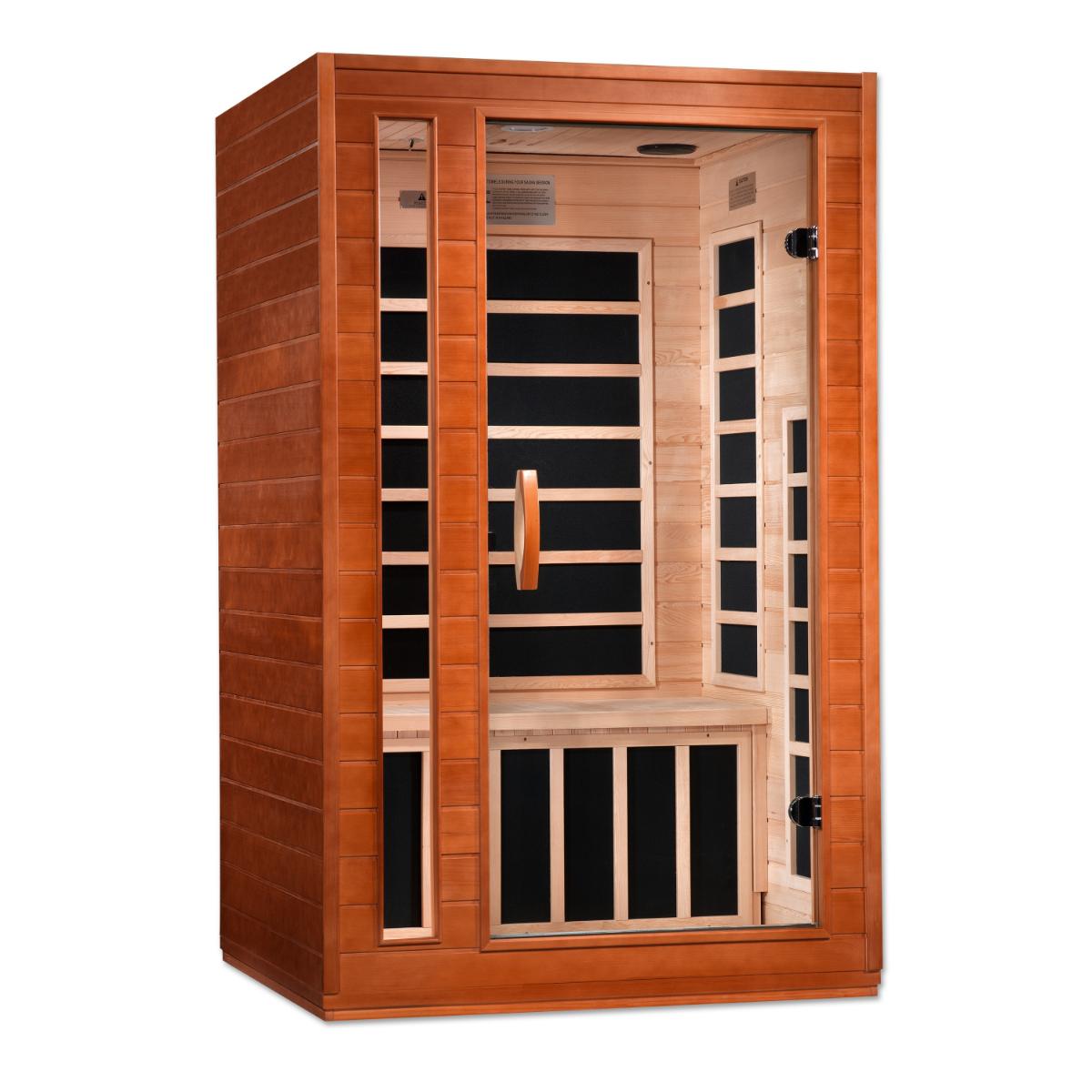 Golden Designs Dynamic Cordoba Elite – 2 Person Ultra Low EMF Infrared Sauna