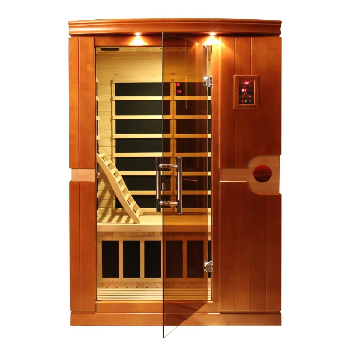 Golden Designs Dynamic Venice – 2 Person Low EMF Infrared Sauna