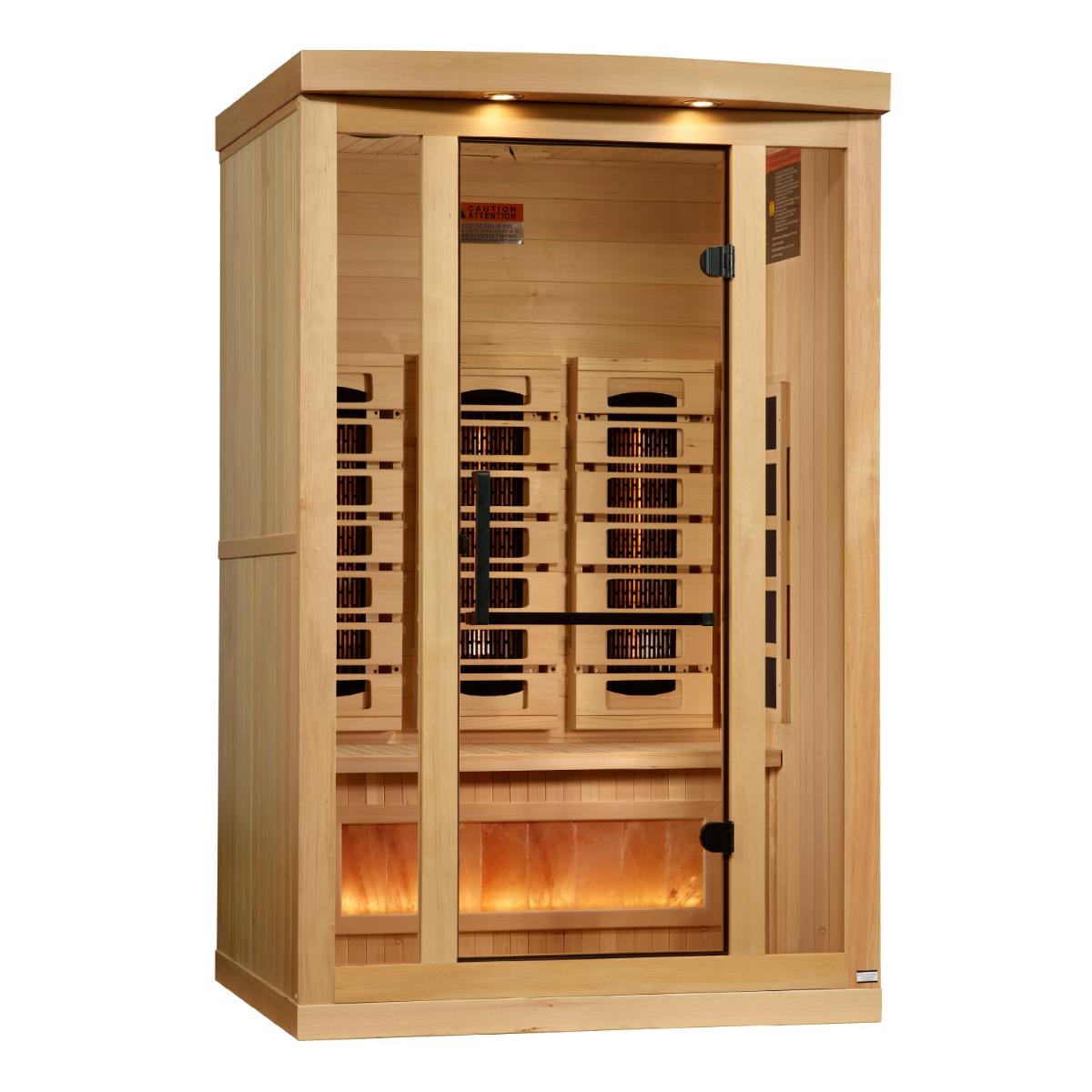 Golden Designs Reserve Edition GDI-8020-02 – 2 Person Full Spectrum Infrared Sauna