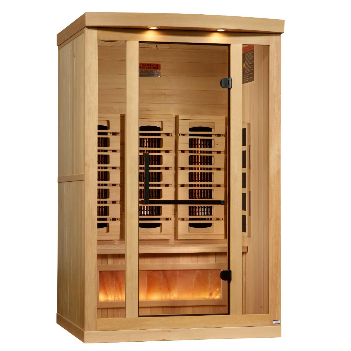 Golden Designs Reserve Edition GDI-8020-02 – 2 Person Full Spectrum Infrared Sauna
