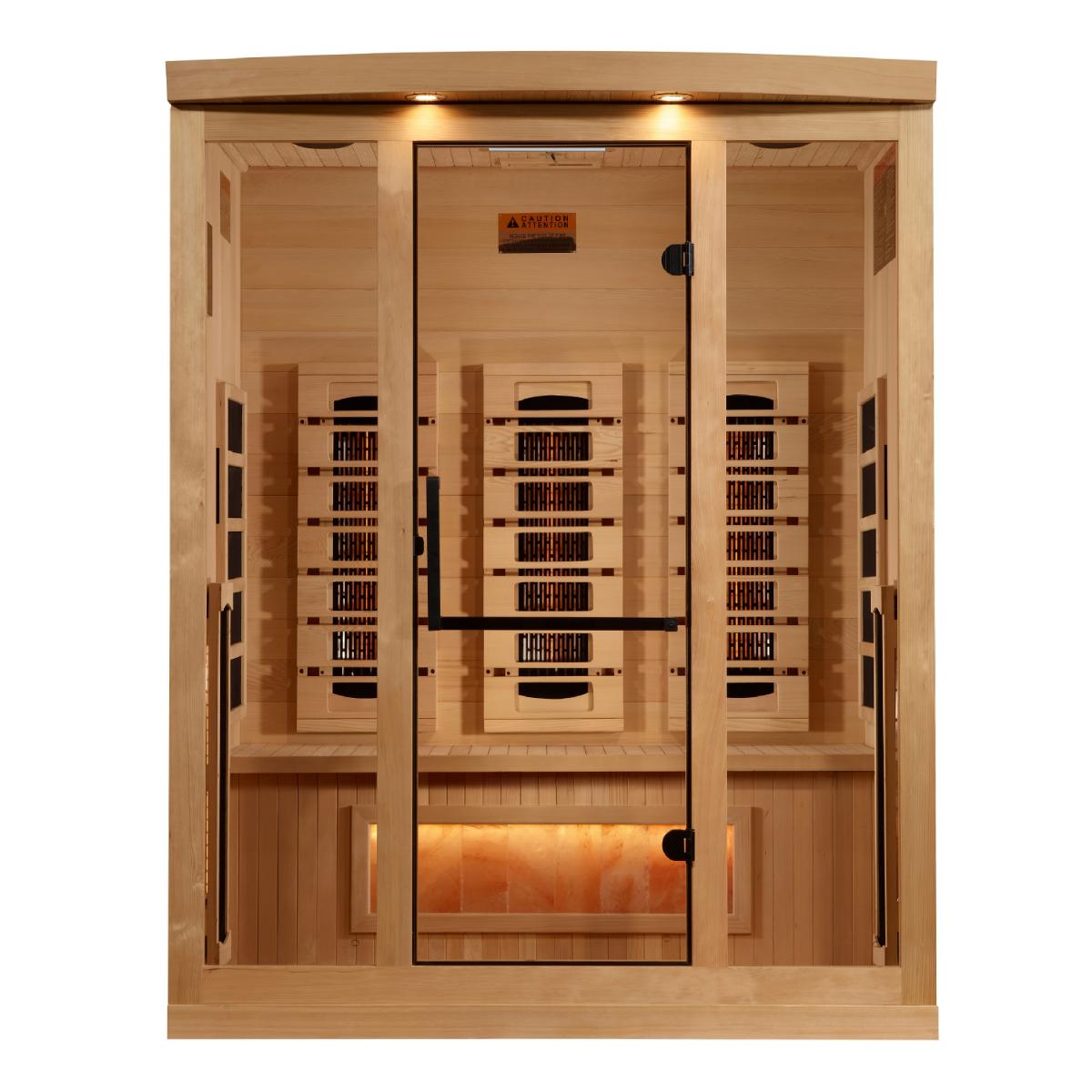 Golden Designs GDI-8030-03 – 3 Person Full Spectrum Infrared Sauna