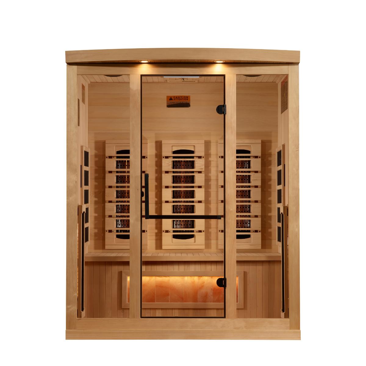 Golden Designs GDI-8030-03 – 3 Person Full Spectrum Infrared Sauna