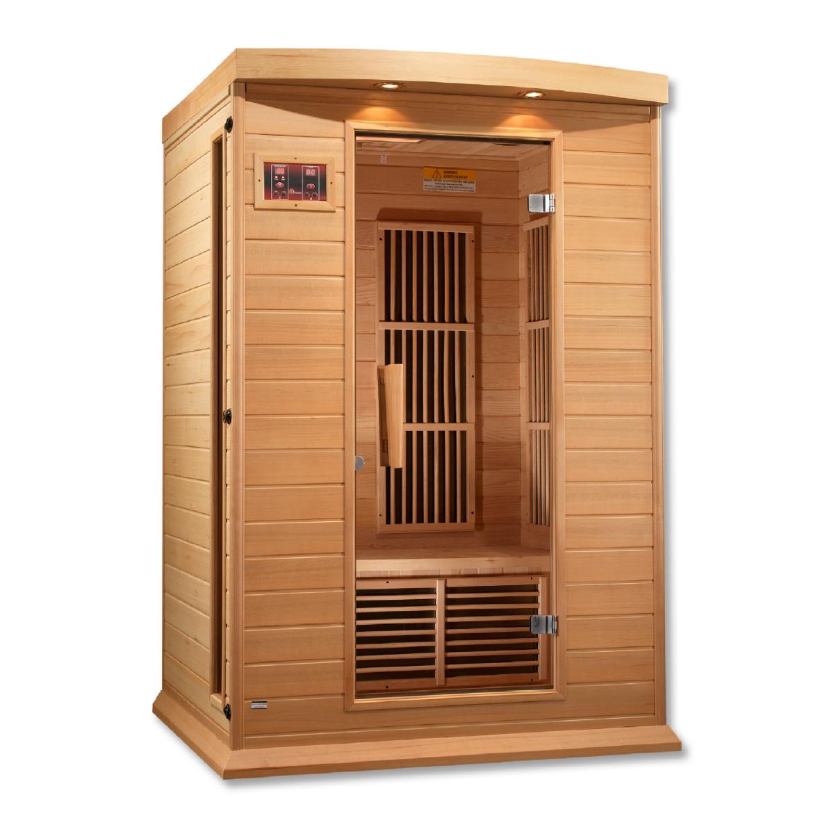 Golden Designs Maxxus Toulouse – 2 Person Low EMF Infrared Sauna