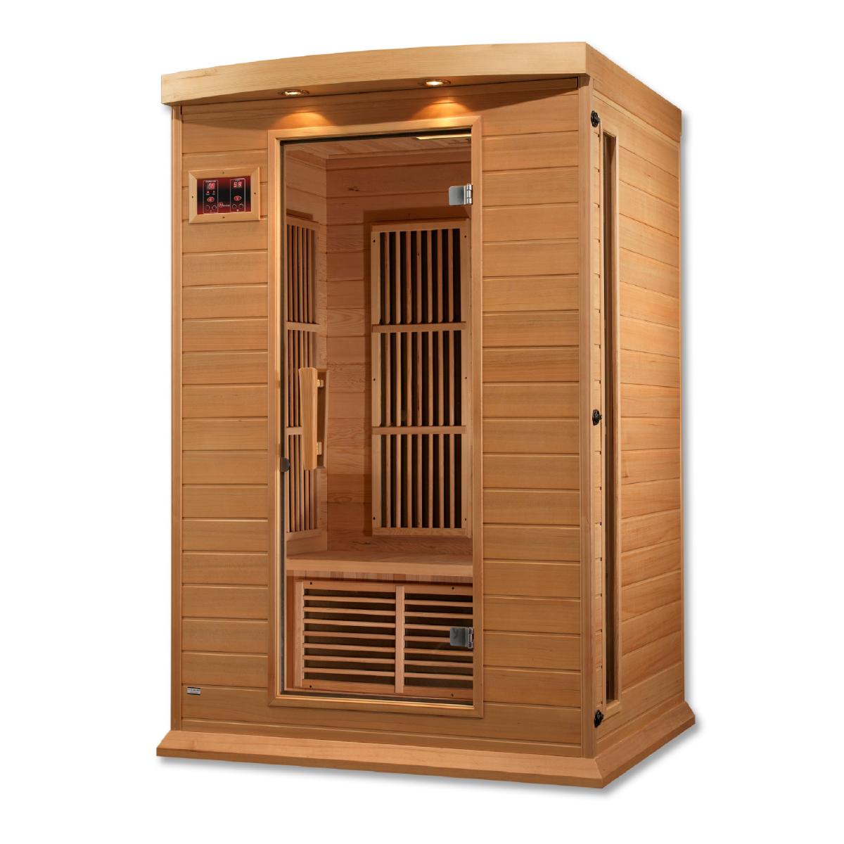 Golden Designs Maxxus Toulouse – 2 Person Low EMF Infrared Sauna