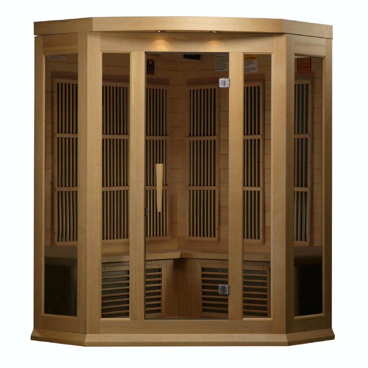 Golden Designs Maxxus MX-K356-01 – 3 Person Low EMF Infrared Sauna01
