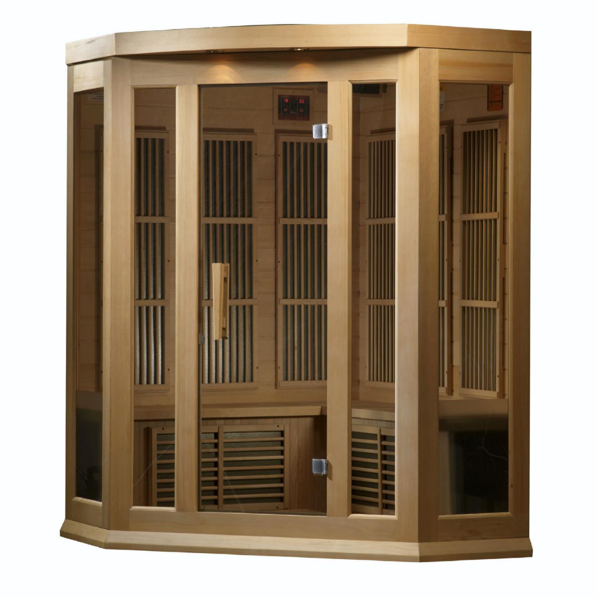 Golden Designs Maxxus MX-K356-01 – 3 Person Low EMF Infrared Sauna01