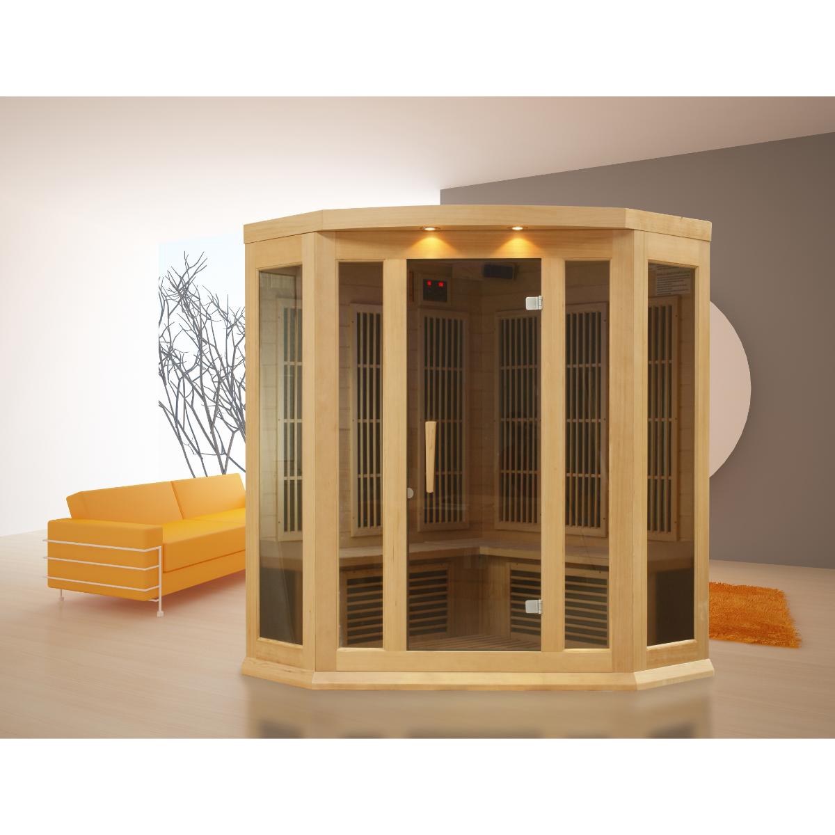Golden Designs Maxxus MX-K356-01 – 3 Person Low EMF Infrared Sauna01