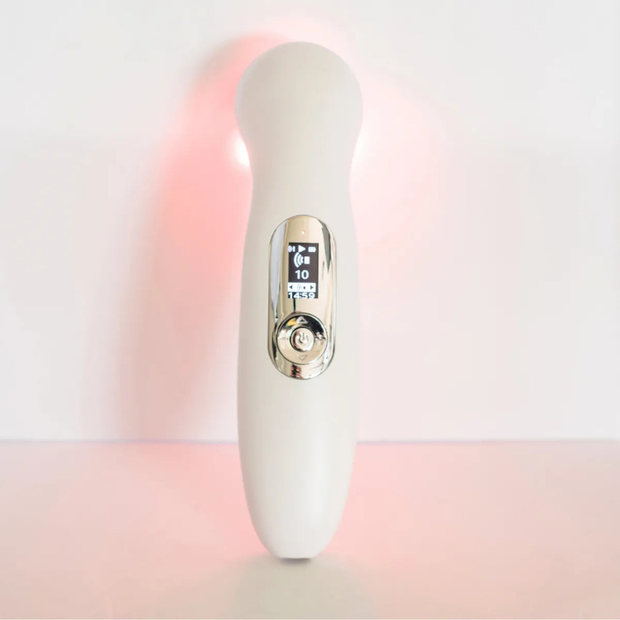 Oceanus America Lasonic Dual Therapy Ultrasound device front view showing digital display and control dial