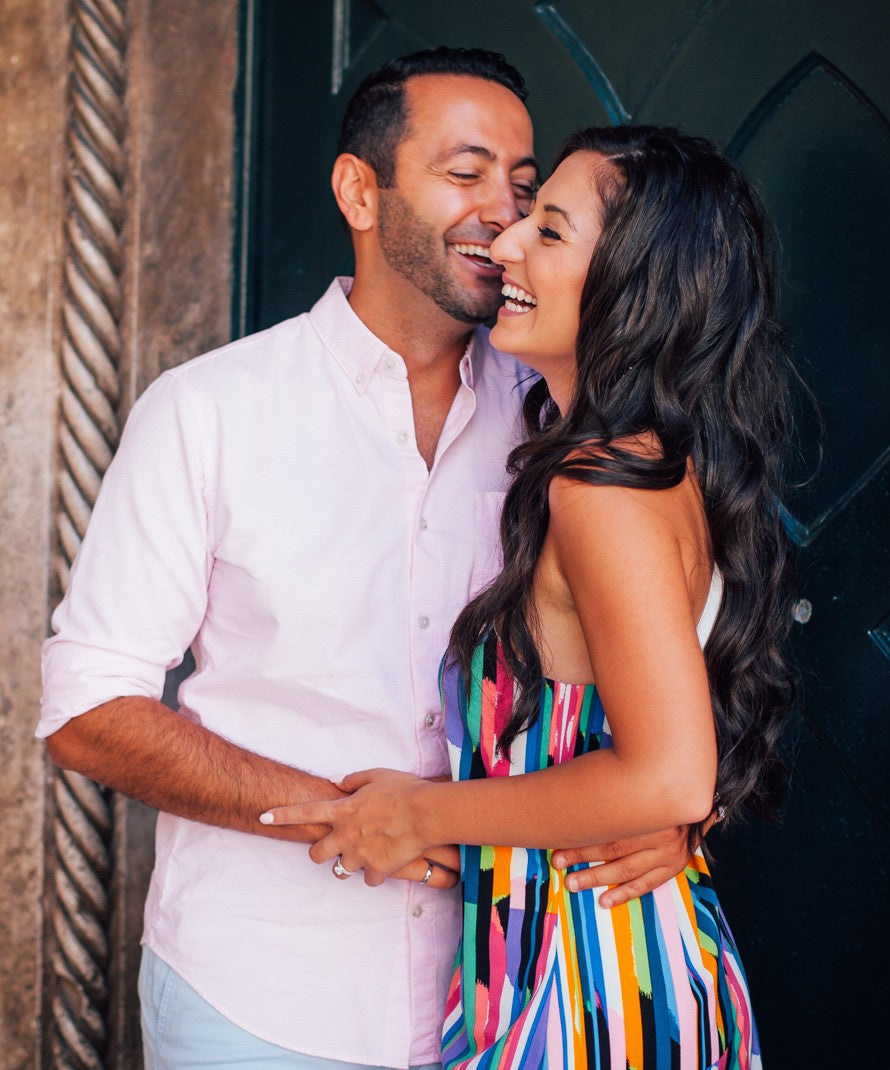 founders of my energy flow holding each other