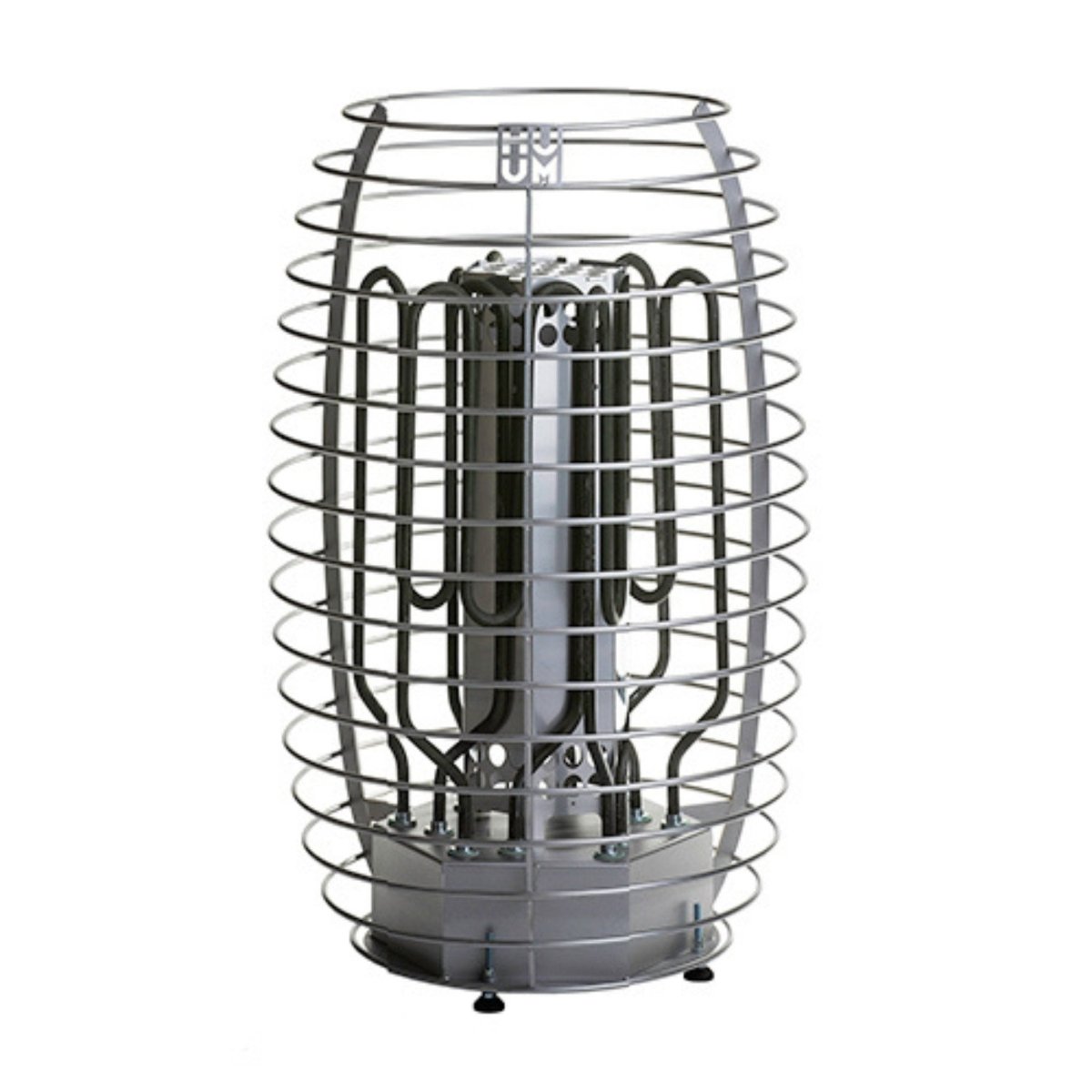 HUUM HIVE Mini sauna heater stainless steel cage detail