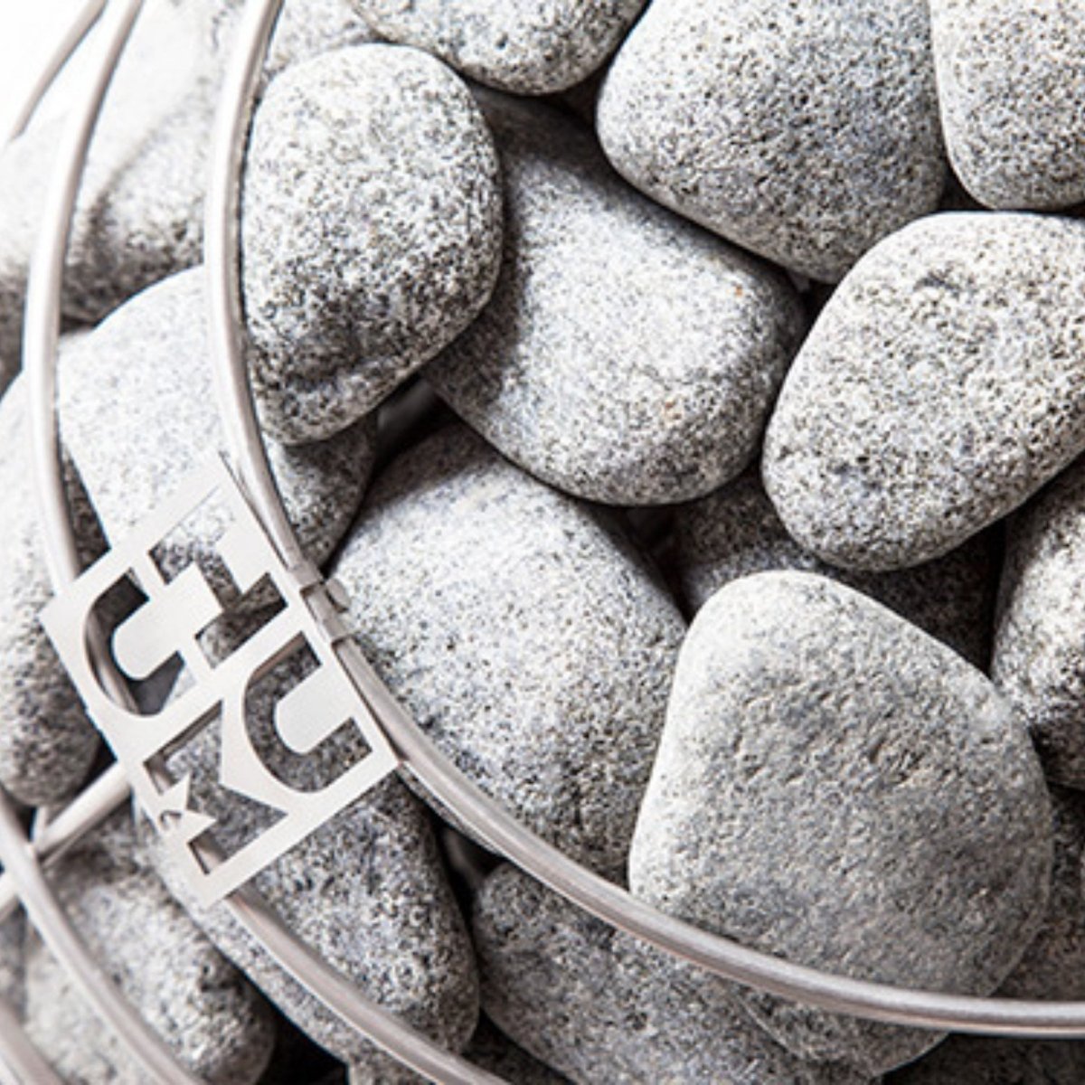 HUUM Stones 24 sauna stones close-up detail