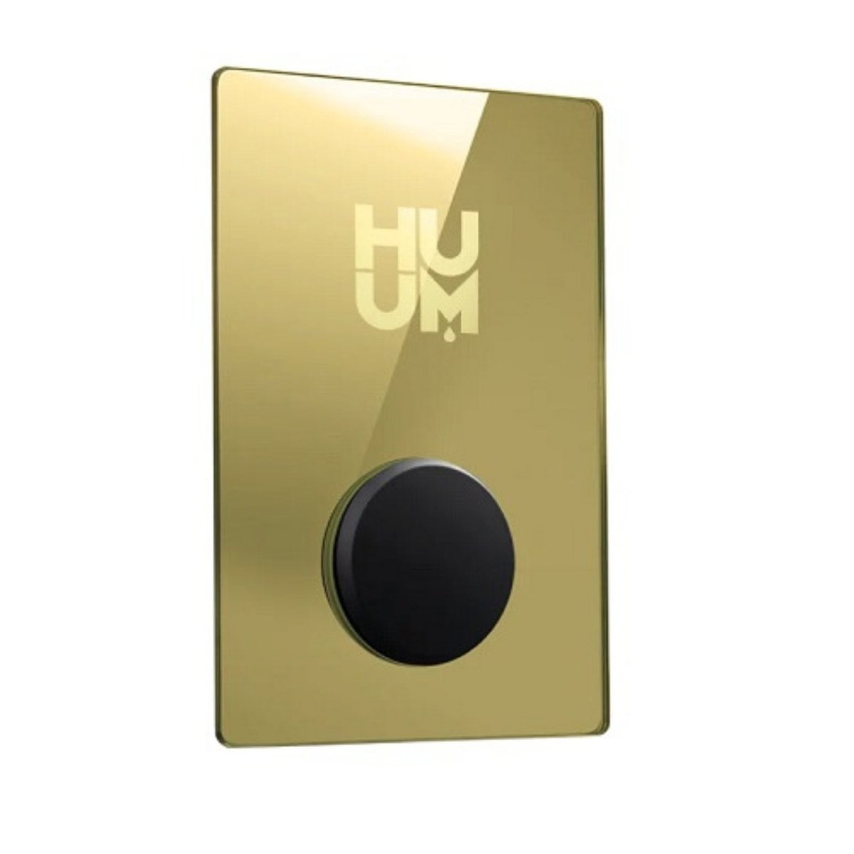 HUUM UKU Gold sauna controller on white background