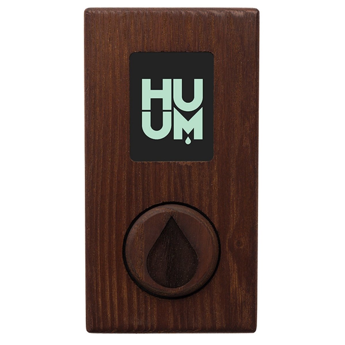 HUUM UKU Wi-Fi sauna controller in wood on white background