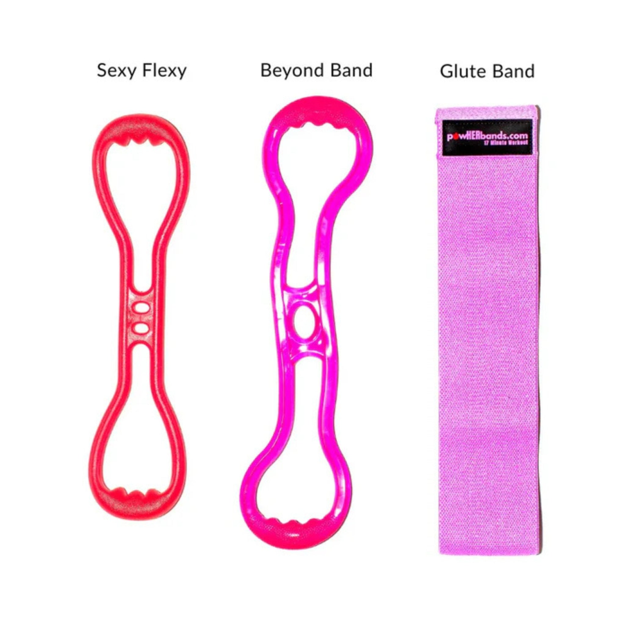 Jumpsport resistance band kit with glute, beyond, and flexy bands