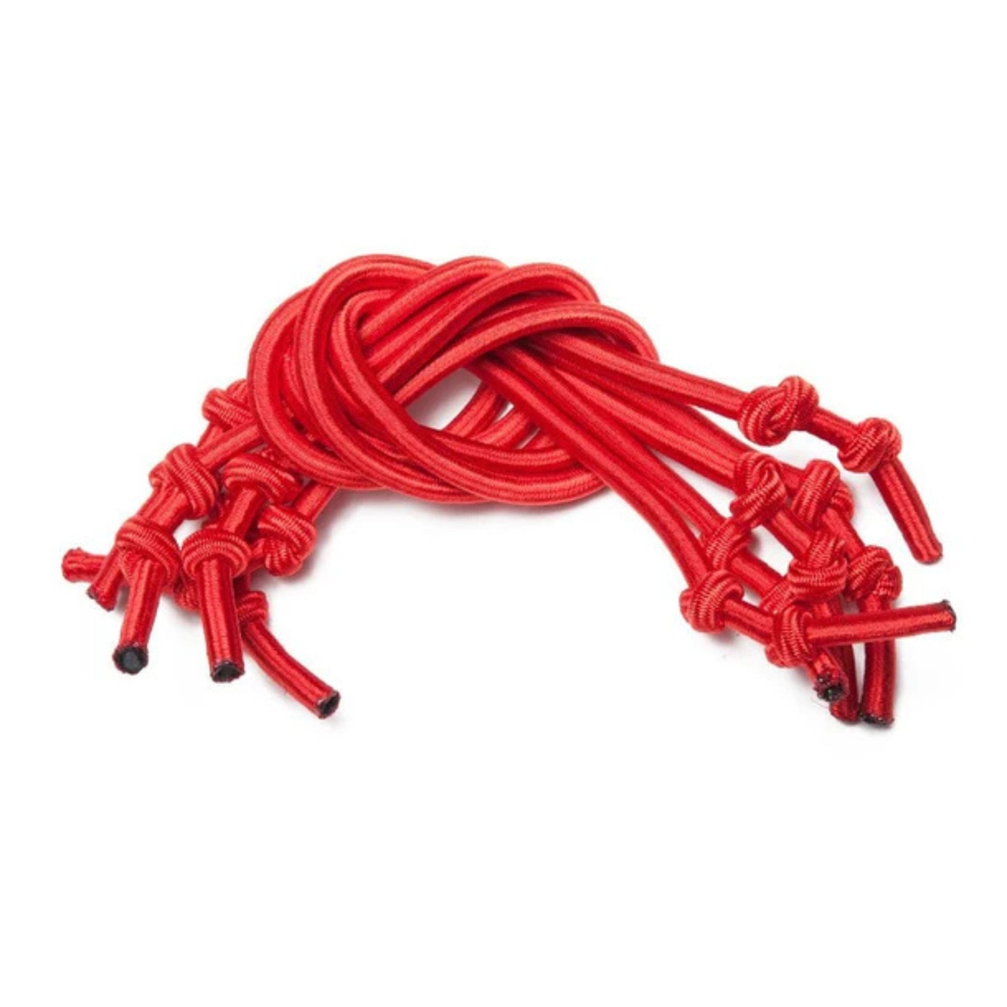 Jumpsport red trampoline bungee cords designed for firm rebound resistance