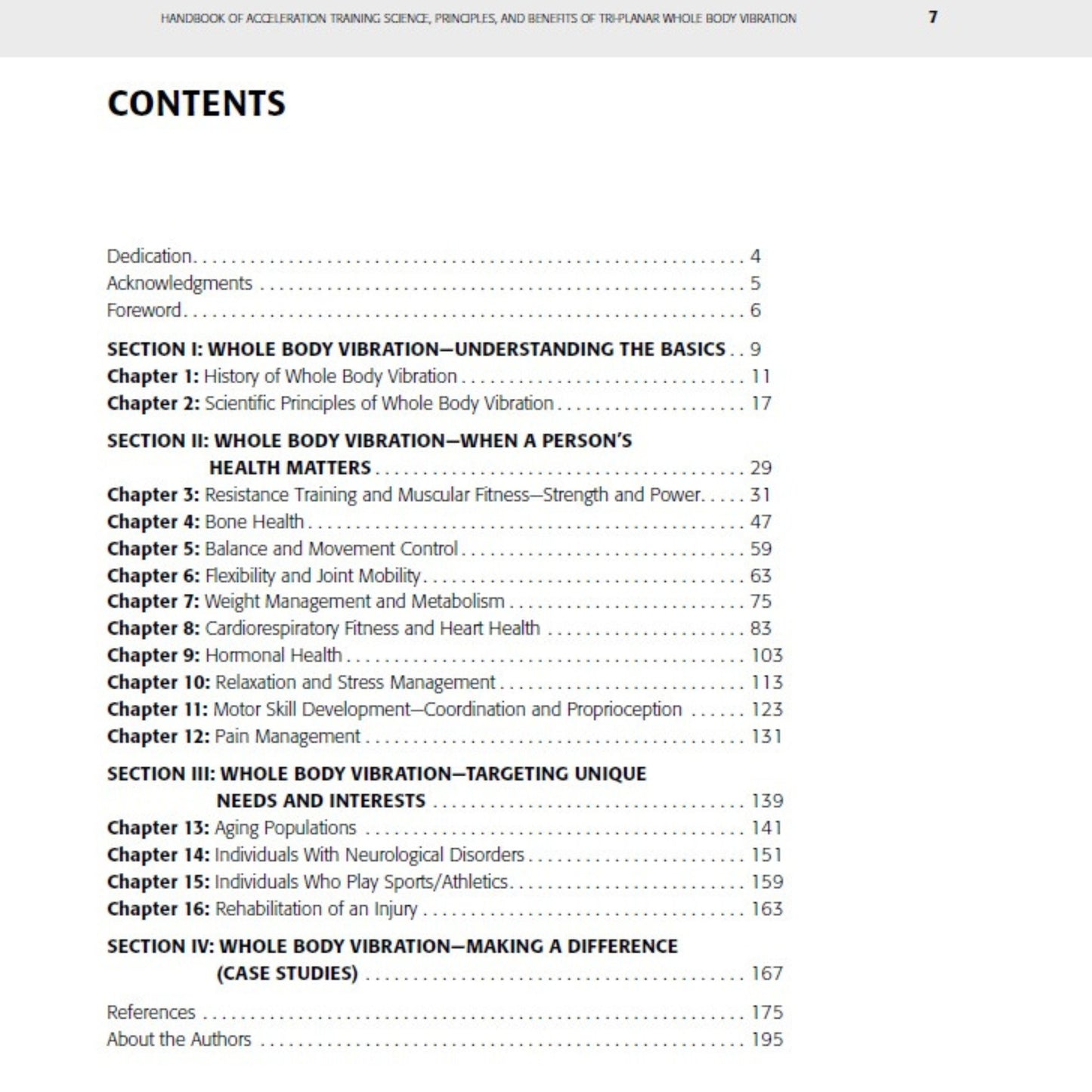 Front cover of Power Plate Acceleration Training Handbook showing woman exercising on Power Plate vibration machine