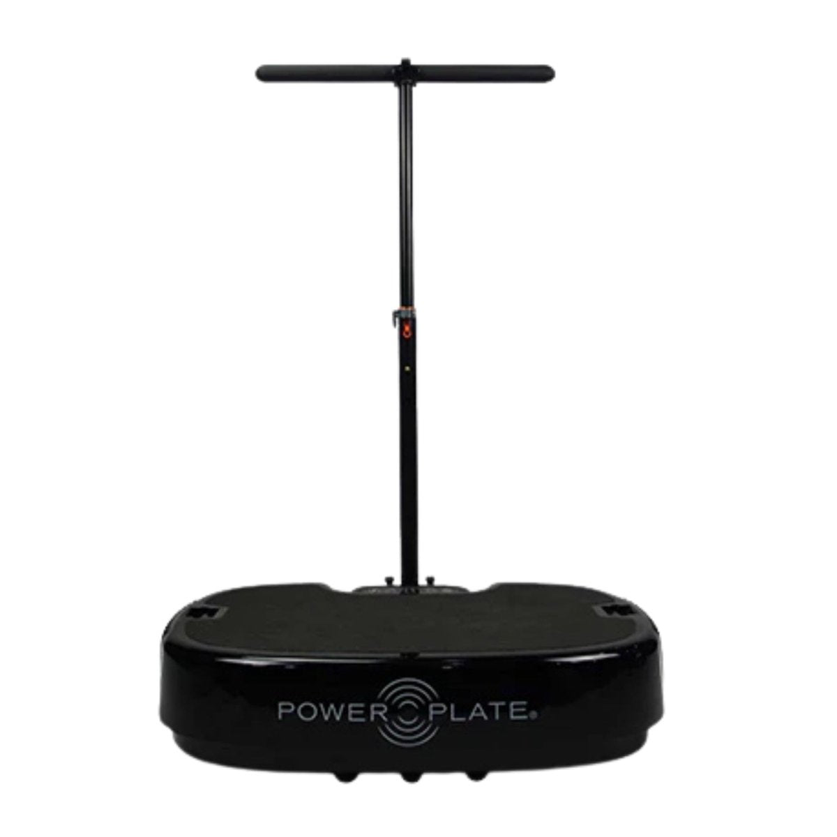 Power Plate MOVE black whole body vibration platform with adjustable handlebar for home and studio fitness
