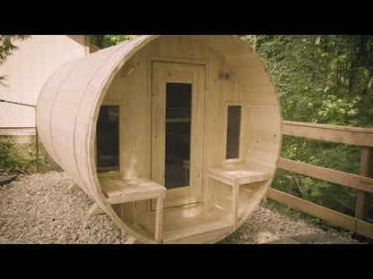Leisurecraft CT Tranquility Barrel Sauna