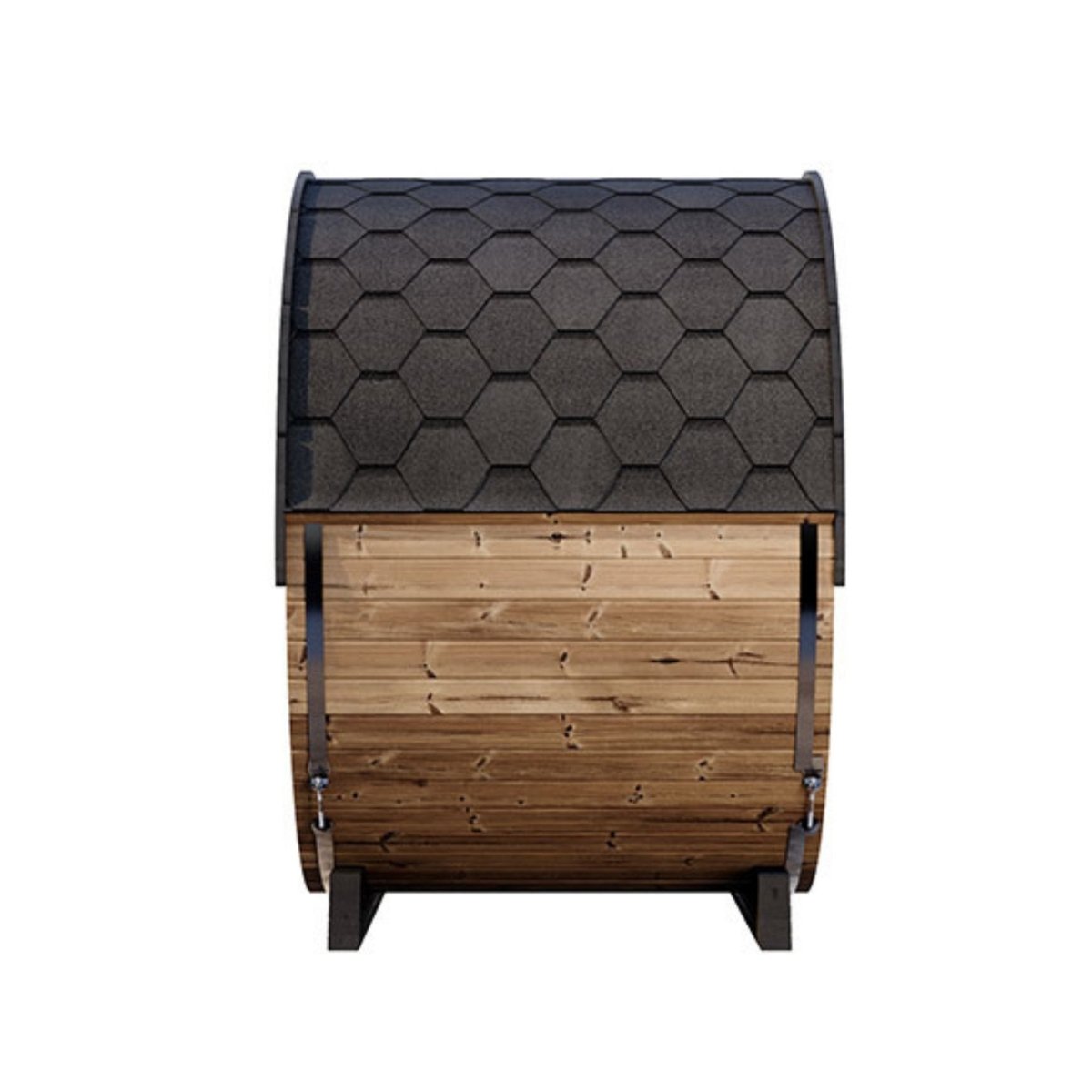 SaunaLife EE6G side view showing exterior panel and roof section on white background.