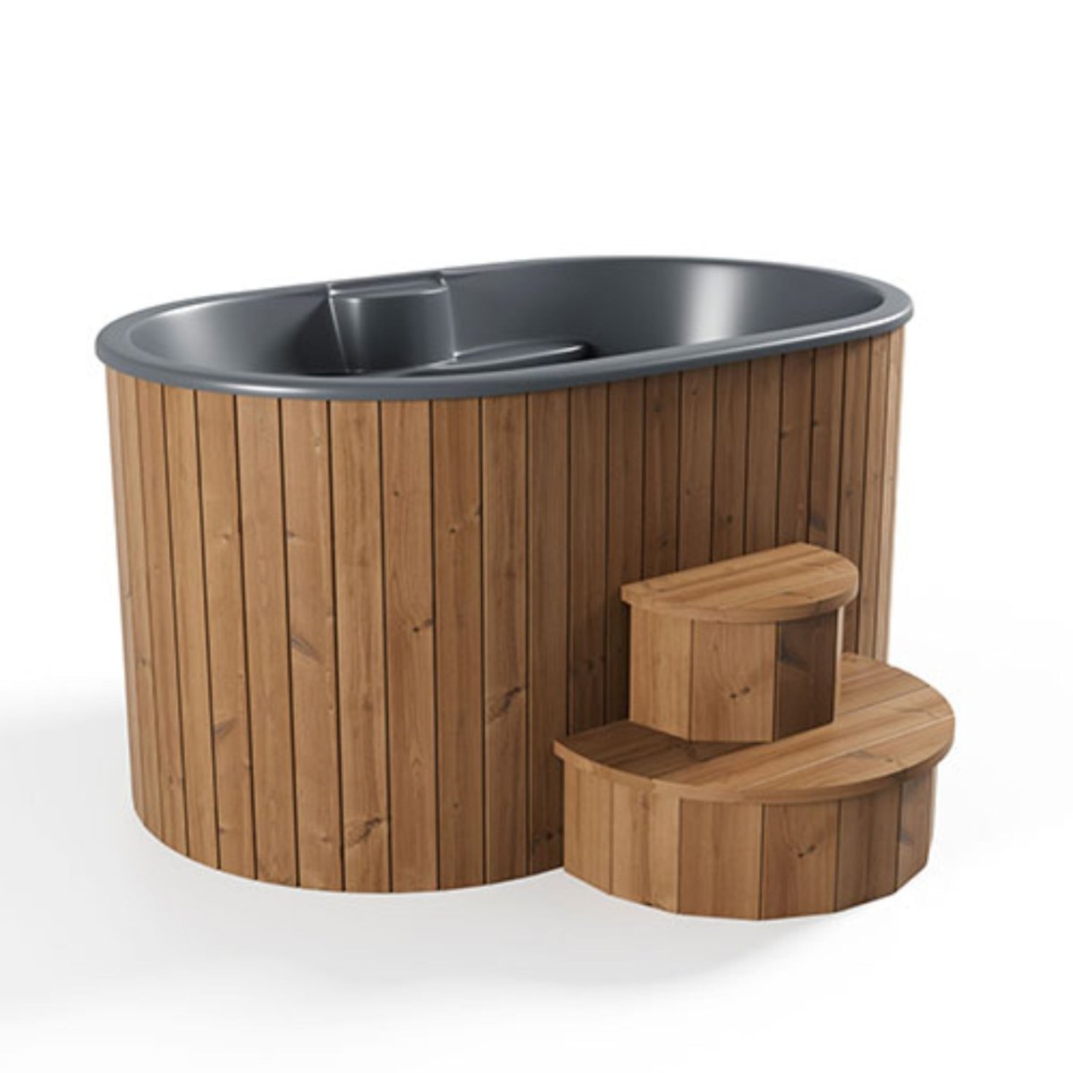 Saunalife S2N wooden hot and cold immersion tub
