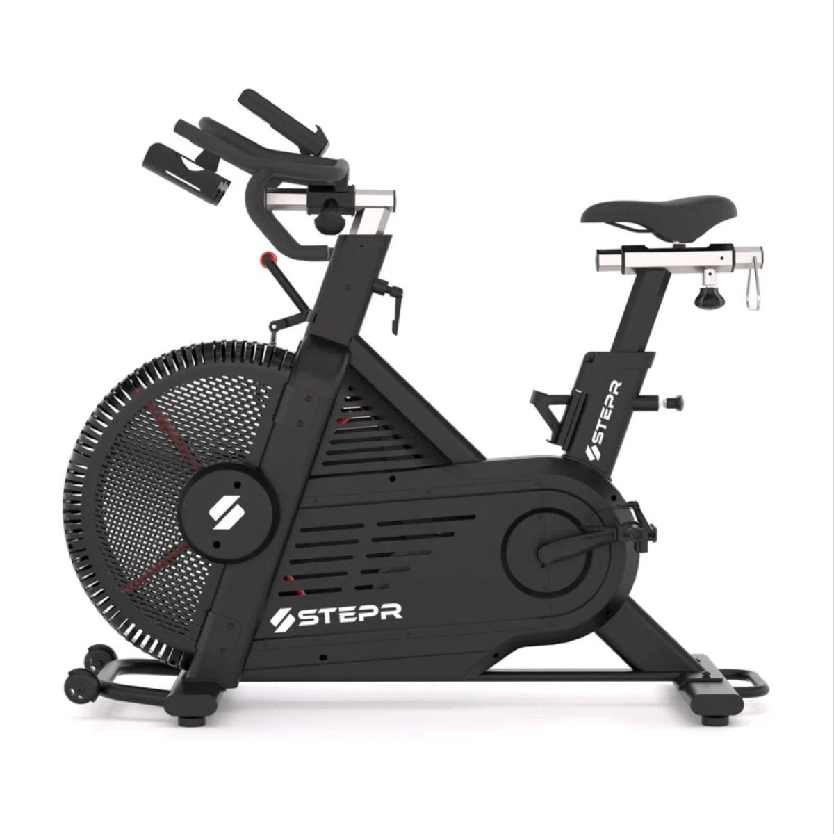 STEPR Cycle XL Connected Bike Erg spin bike smooth power feedback for realistic cycling performance